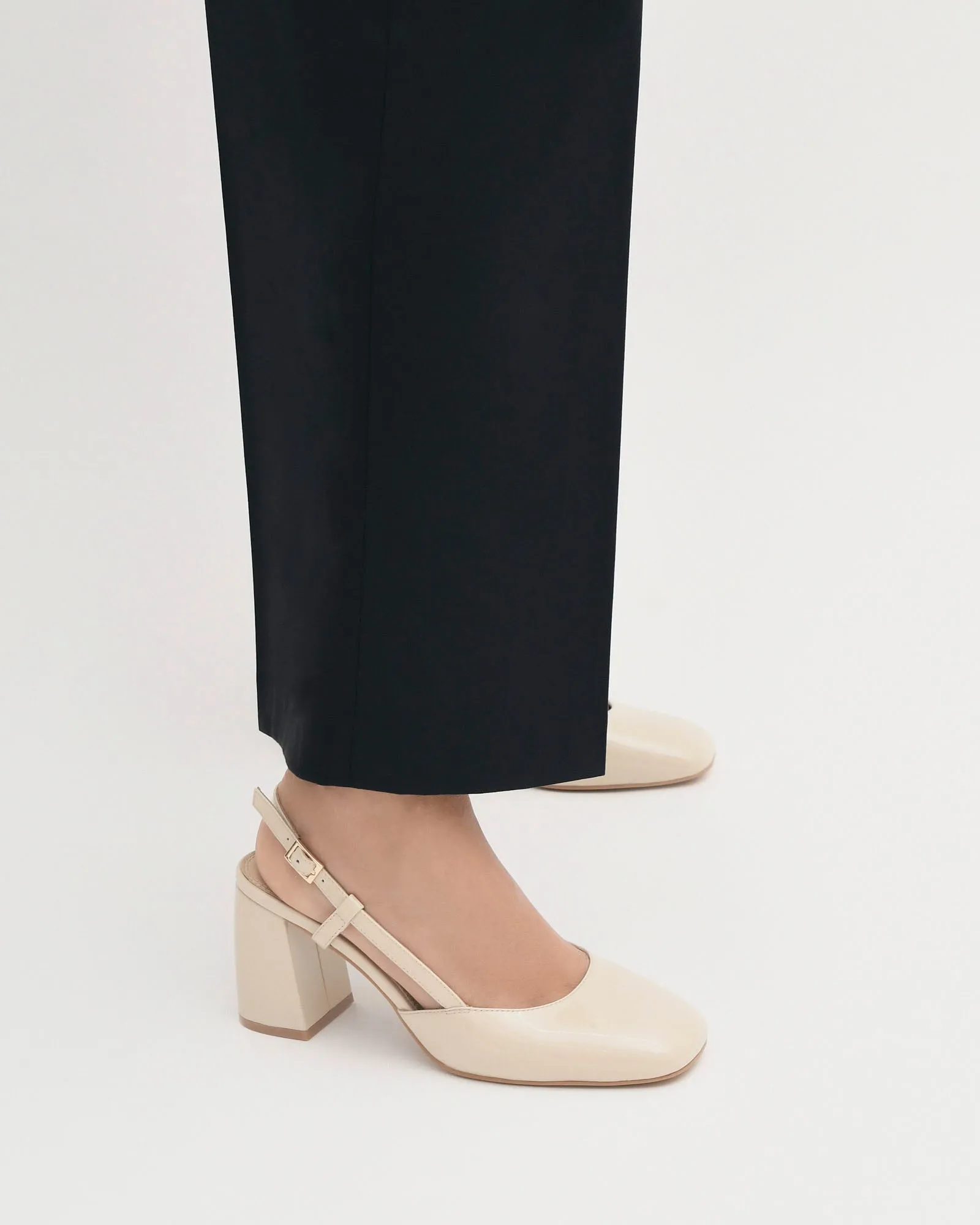 GLORIA HIGH HEELS SAND PATENT sold by Jo Mercer product image thumbnail 2