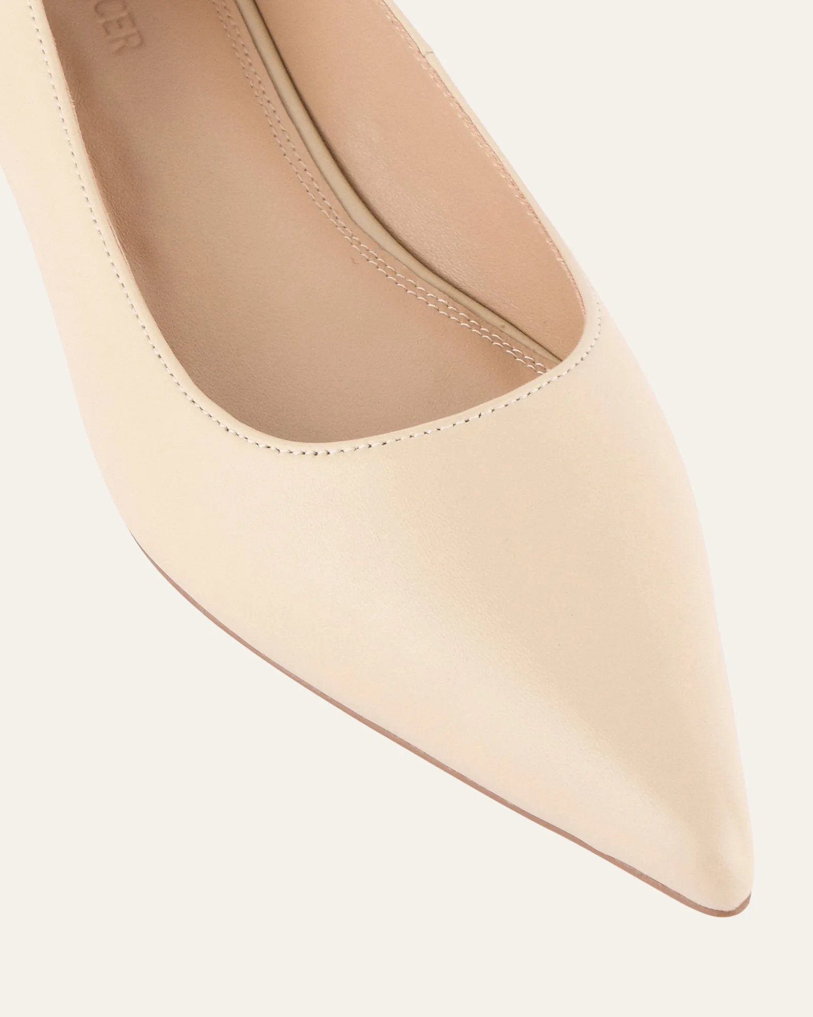 ANITA DRESS FLAT SAND LEATHER sold by Jo Mercer product image thumbnail 3