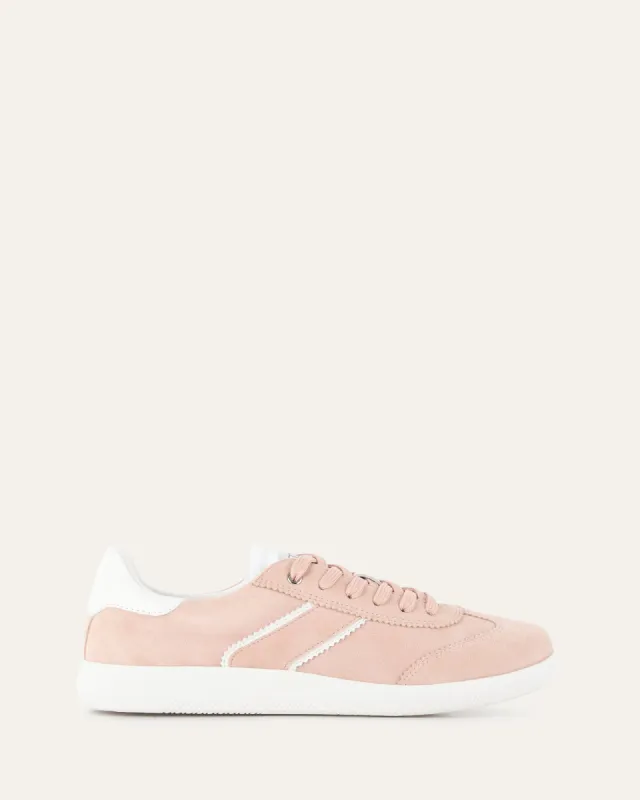 LOLA SNEAKERS ROSE PINK SUEDE sold by Jo Mercer