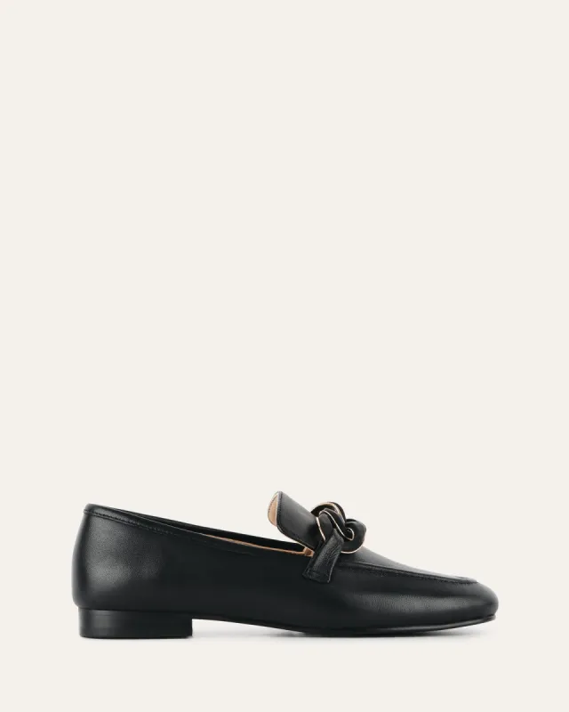 EASTON LOAFERS BLACK LEATHER sold by Jo Mercer