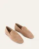 BEAN LOAFERS TAN SUEDE sold by Jo Mercer