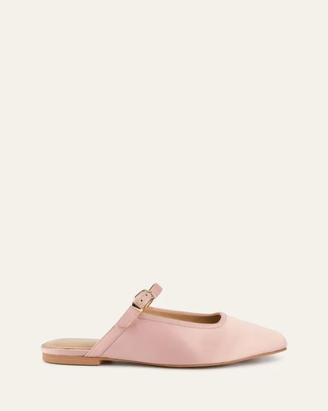 SAMMY DRESS FLATS BLUSH SATIN sold by Jo Mercer