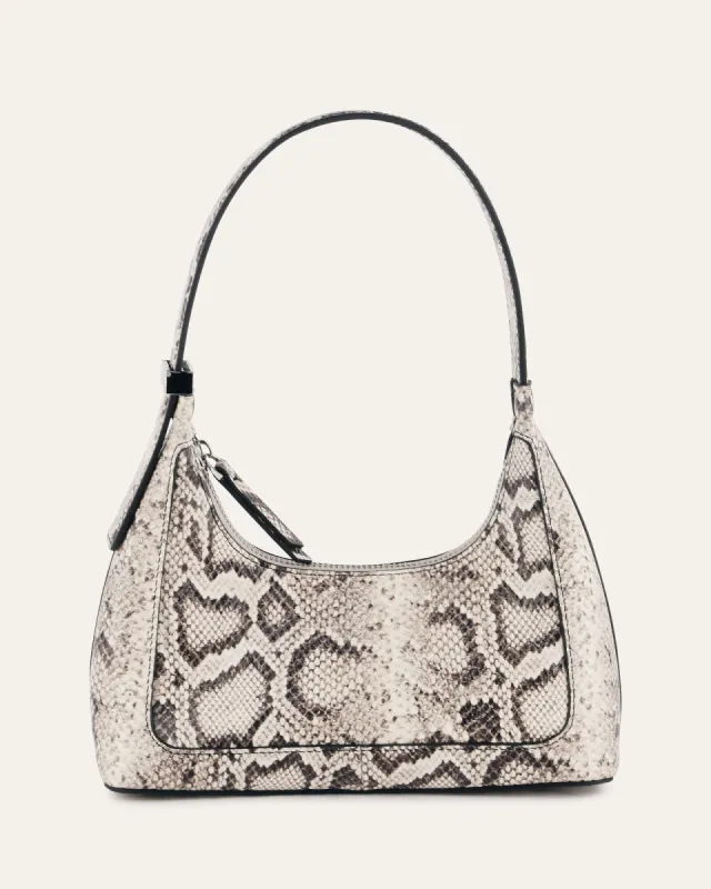 ISABEL SHOULDER BAG NATURAL SNAKE LEATHER sold by Jo Mercer