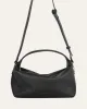 EMILIA CROSSBODY BAG BLACK LEATHER sold by Jo Mercer