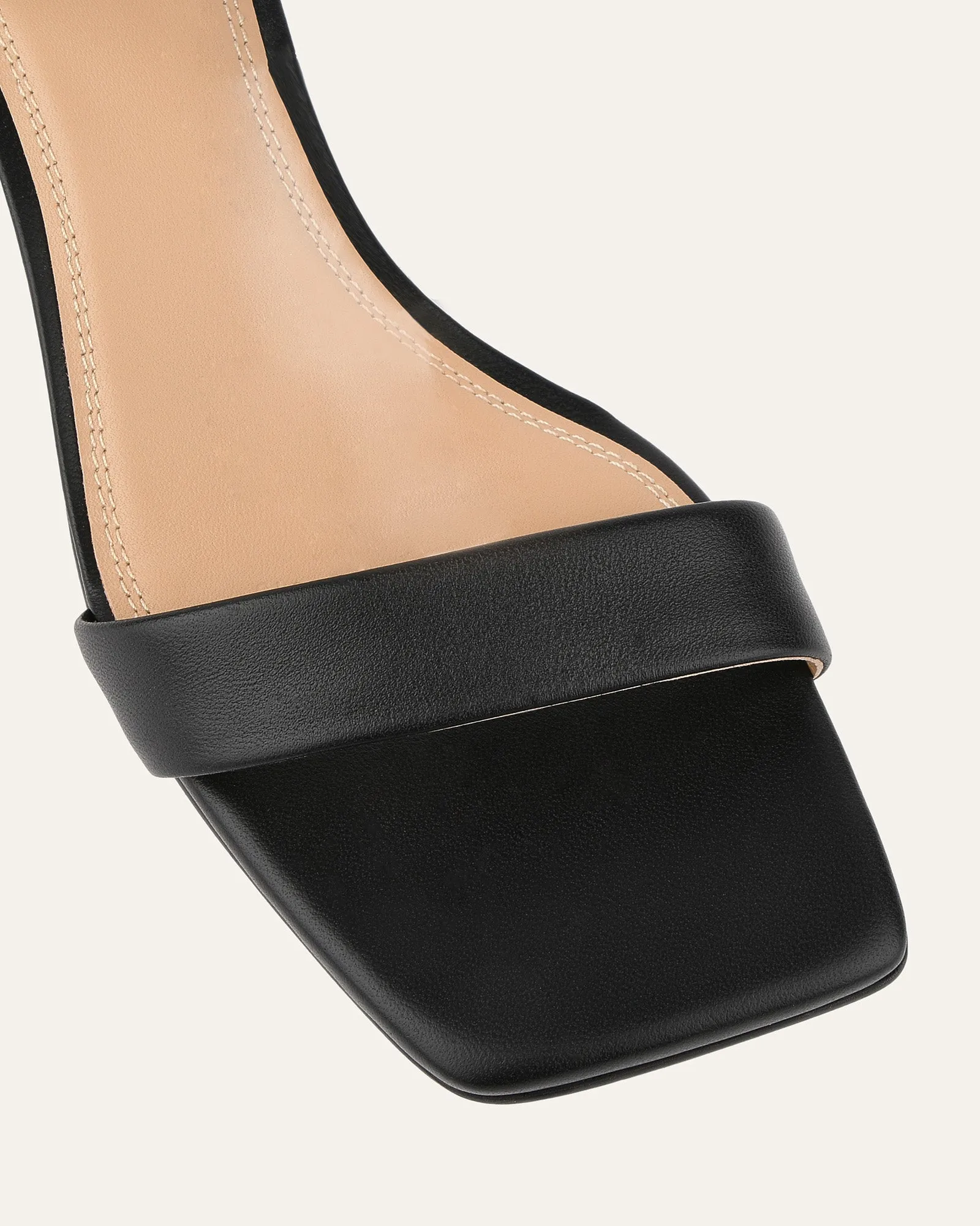 HELEN MID SANDALS BLACK LEATHER sold by Jo Mercer product image thumbnail 4