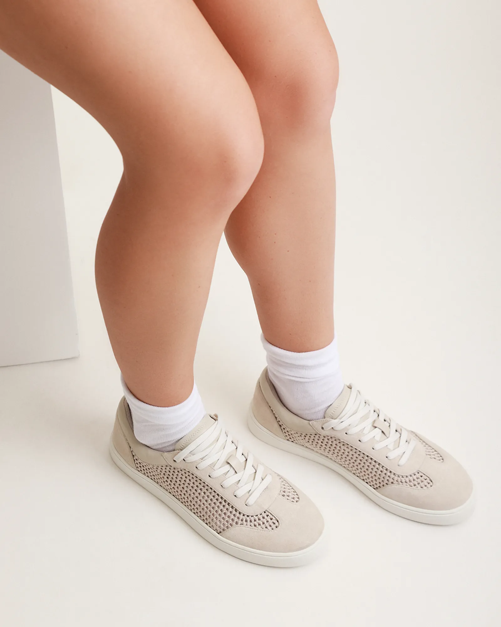 BRITT SNEAKERS BONE CROCHET sold by Jo Mercer product image thumbnail 3