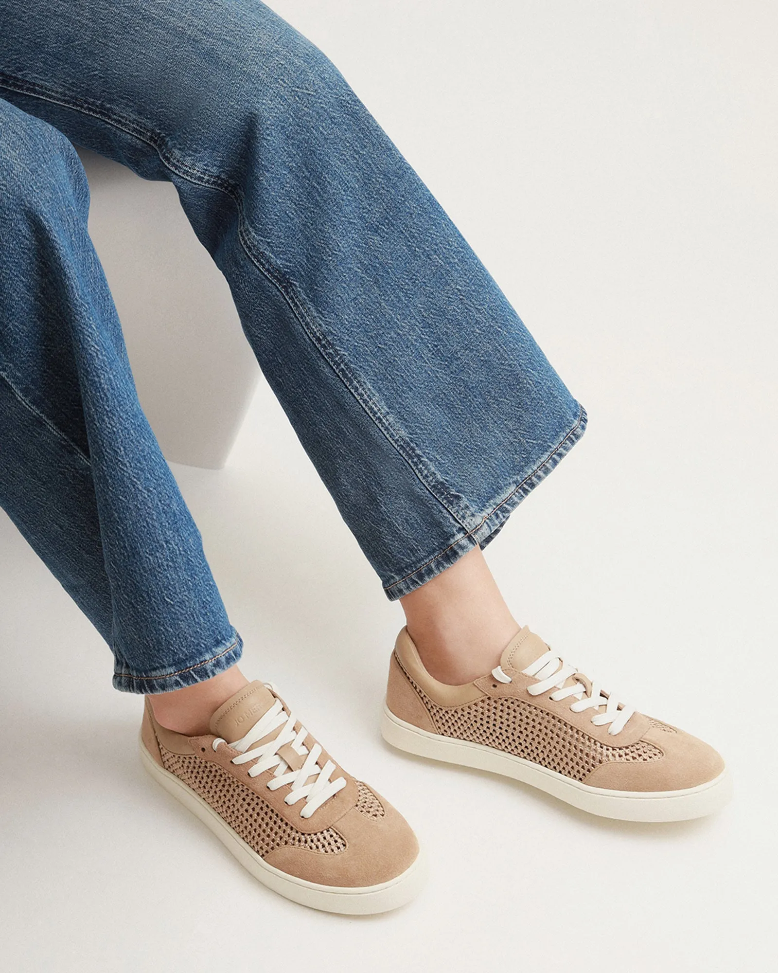 BRITT SNEAKERS CAMEL CROCHET sold by Jo Mercer product image thumbnail 2