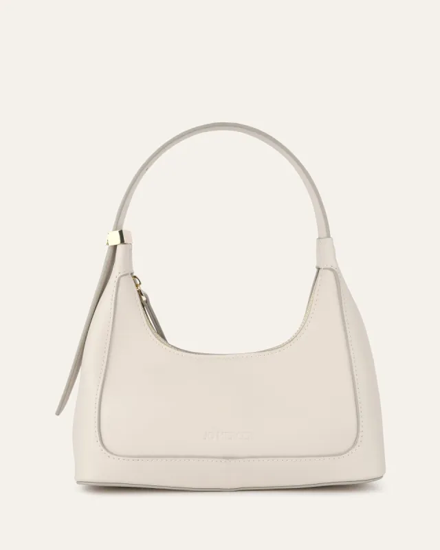 ISABEL SHOULDER BAG OFF WHITE LEATHER sold by Jo Mercer