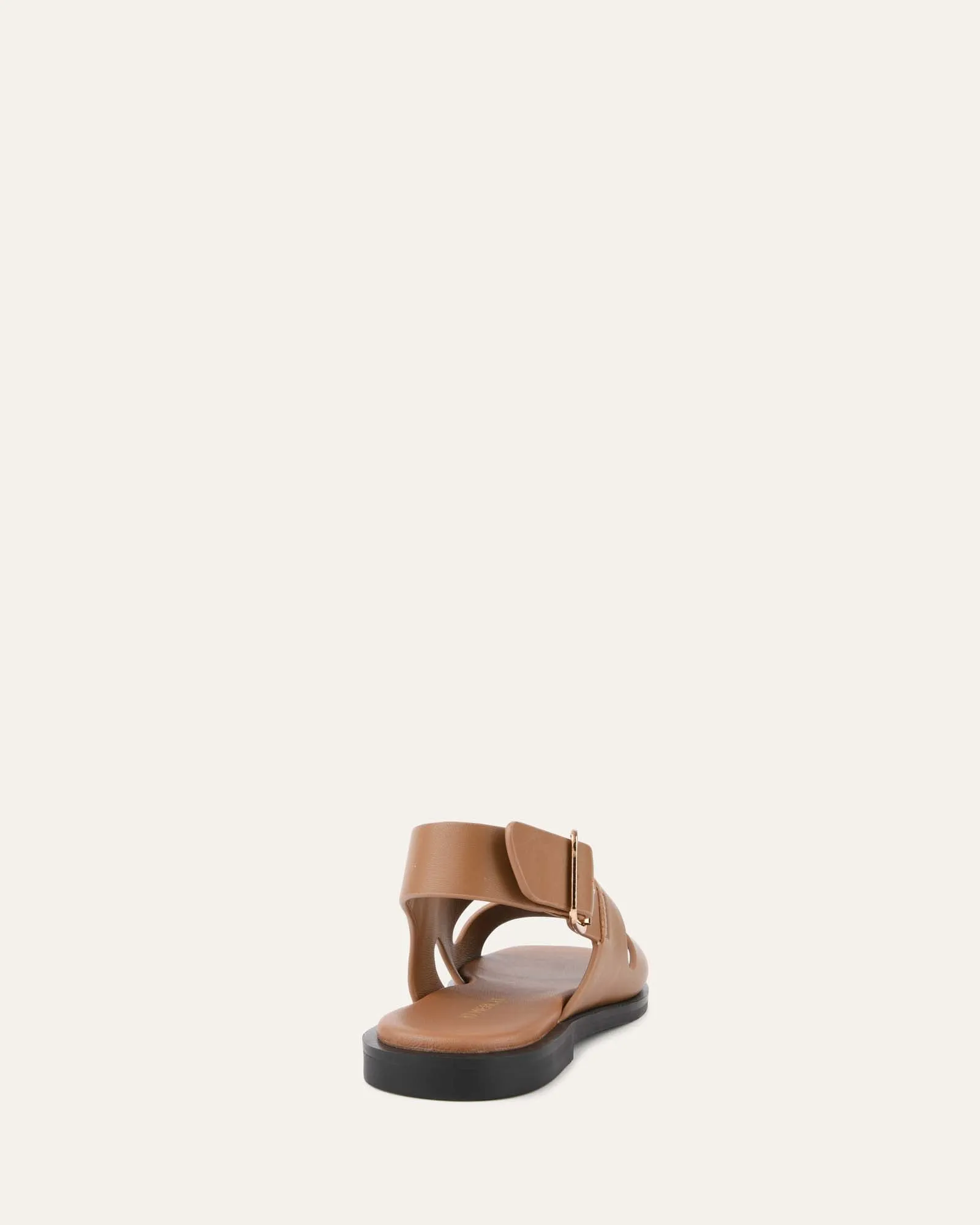 SADIE FLAT SANDALS CARAMEL LEATHER sold by Jo Mercer product image thumbnail 5