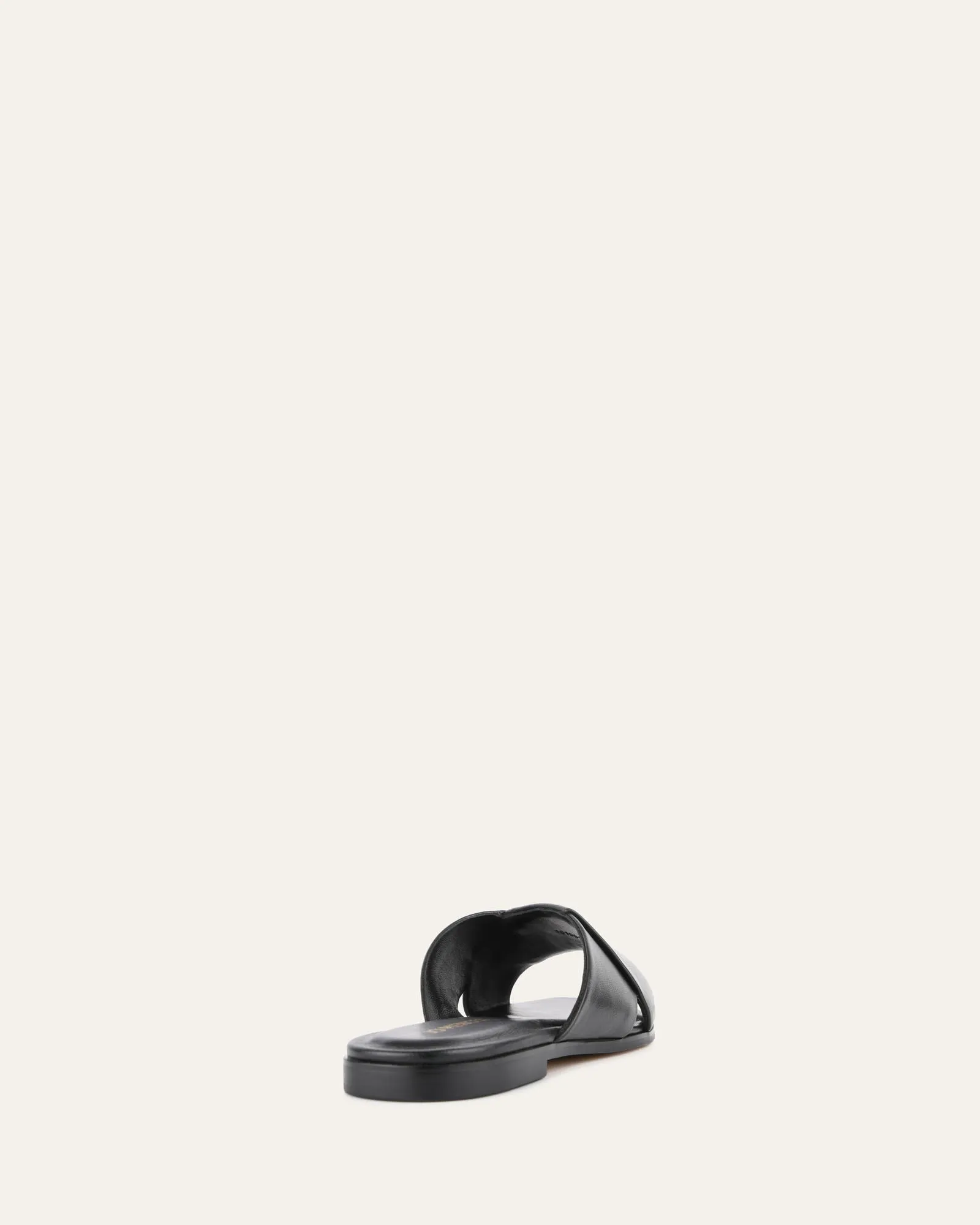 CYRA FLAT SANDALS BLACK LEATHER sold by Jo Mercer product image thumbnail 5