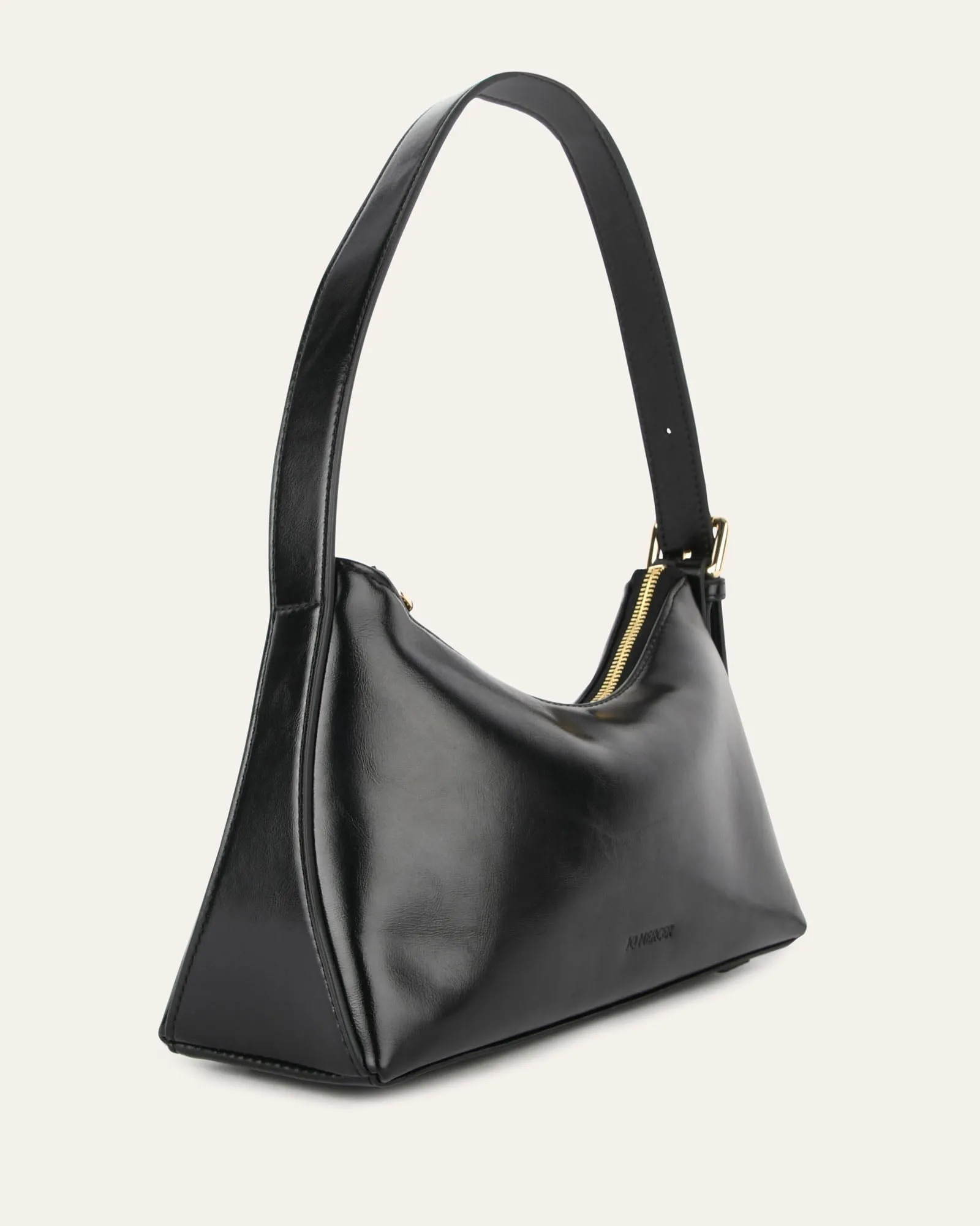 ARLO SHOULDER BAG BLACK LEATHER sold by Jo Mercer product image thumbnail 4