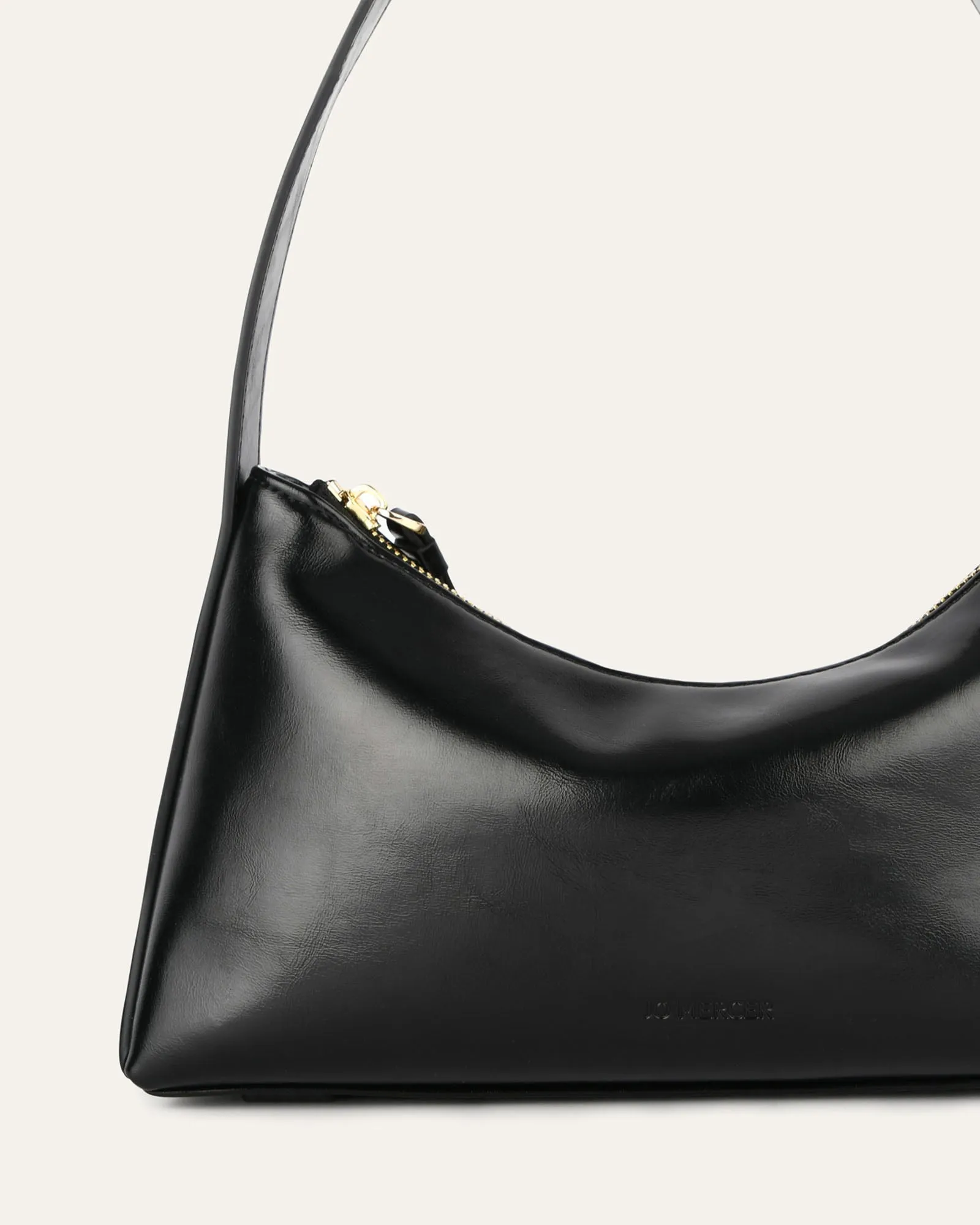 ARLO SHOULDER BAG BLACK LEATHER sold by Jo Mercer product image thumbnail 2