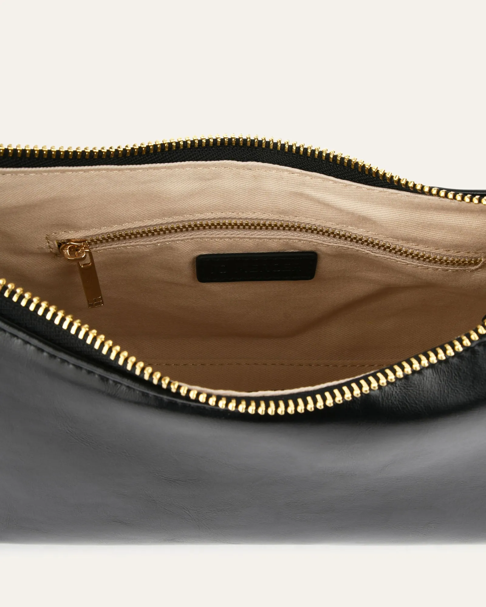 ARLO SHOULDER BAG BLACK LEATHER sold by Jo Mercer product image thumbnail 3