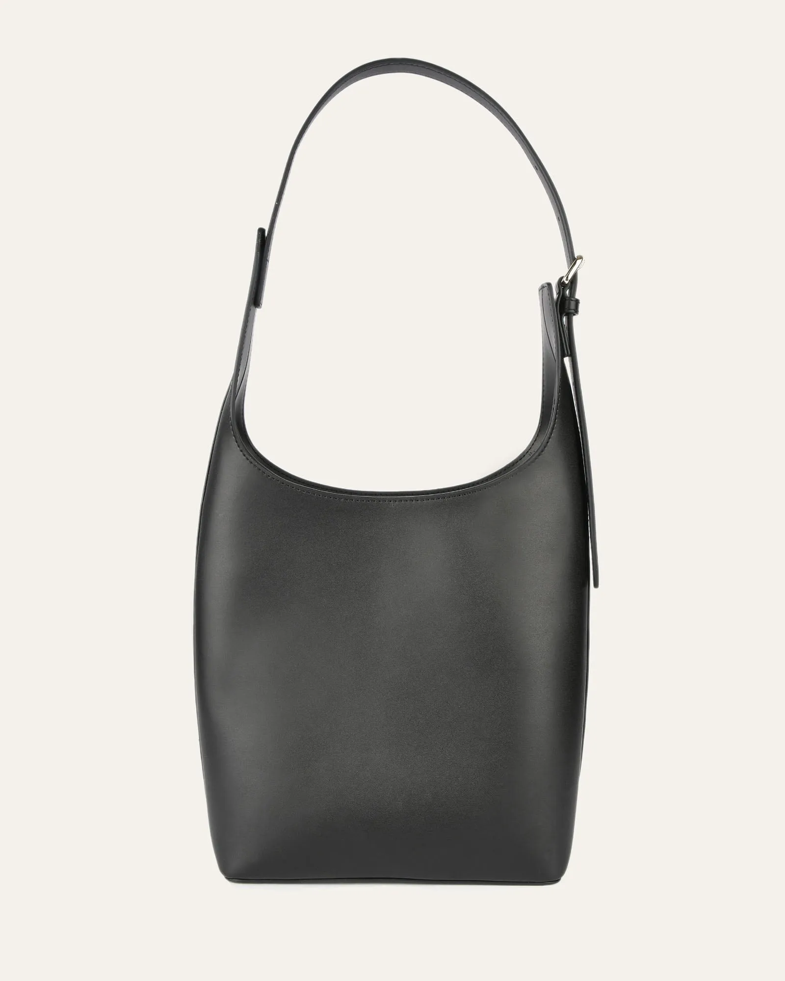 MARIA TOTE BAG BLACK LEATHER sold by Jo Mercer product image thumbnail 5