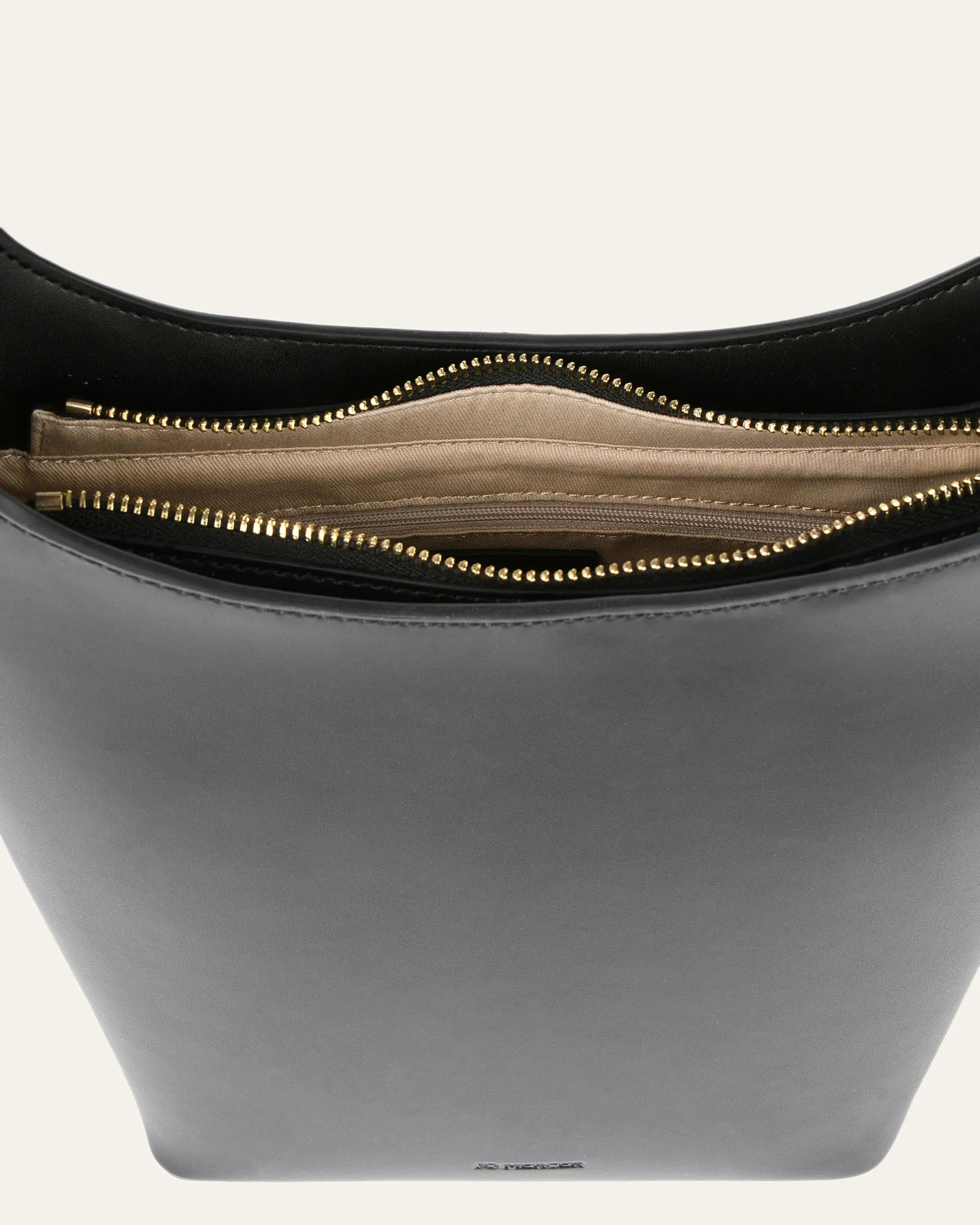 MARIA TOTE BAG BLACK LEATHER sold by Jo Mercer product image thumbnail 4