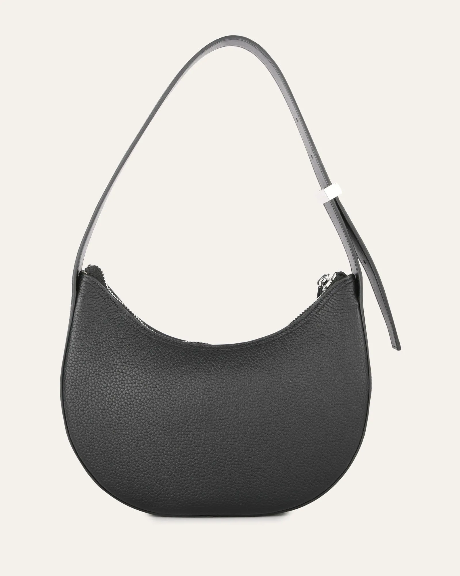 GABRIELA SHOULDER BAG BLACK LEATHER sold by Jo Mercer product image thumbnail 5