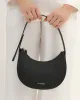 GABRIELA SHOULDER BAG BLACK LEATHER sold by Jo Mercer