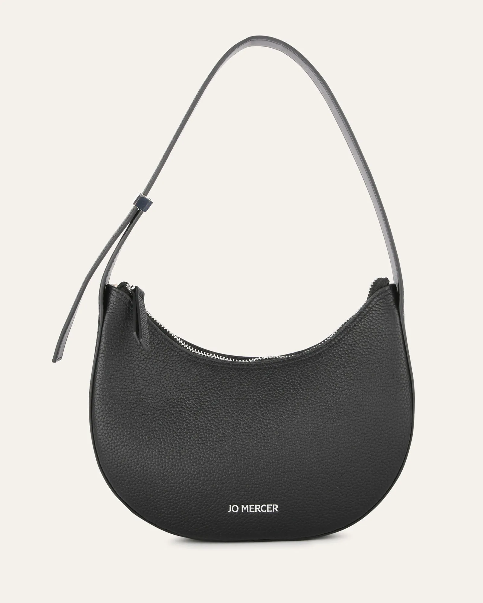 GABRIELA SHOULDER BAG BLACK LEATHER sold by Jo Mercer