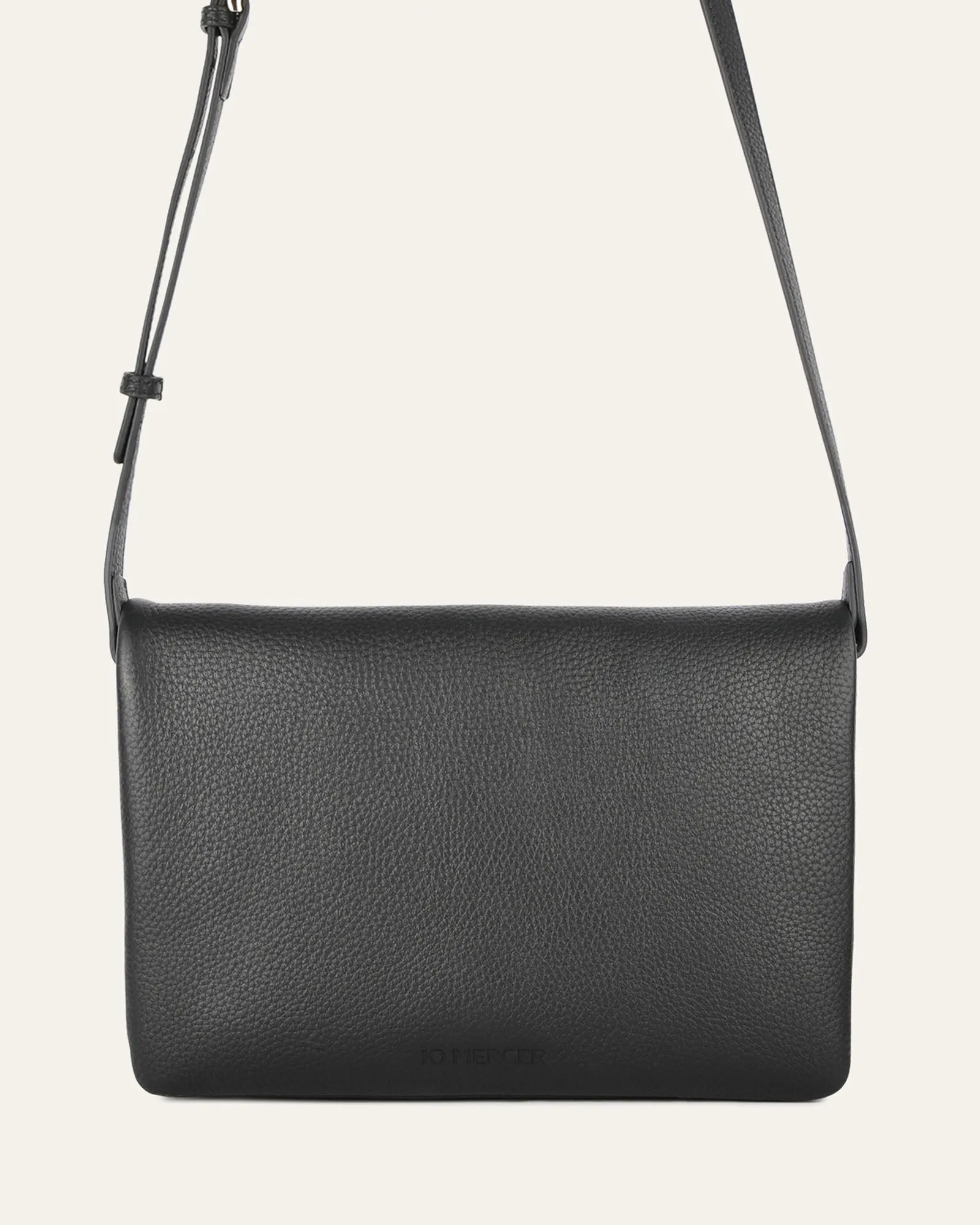 LUISA CROSSBODY BAG BLACK LEATHER sold by Jo Mercer