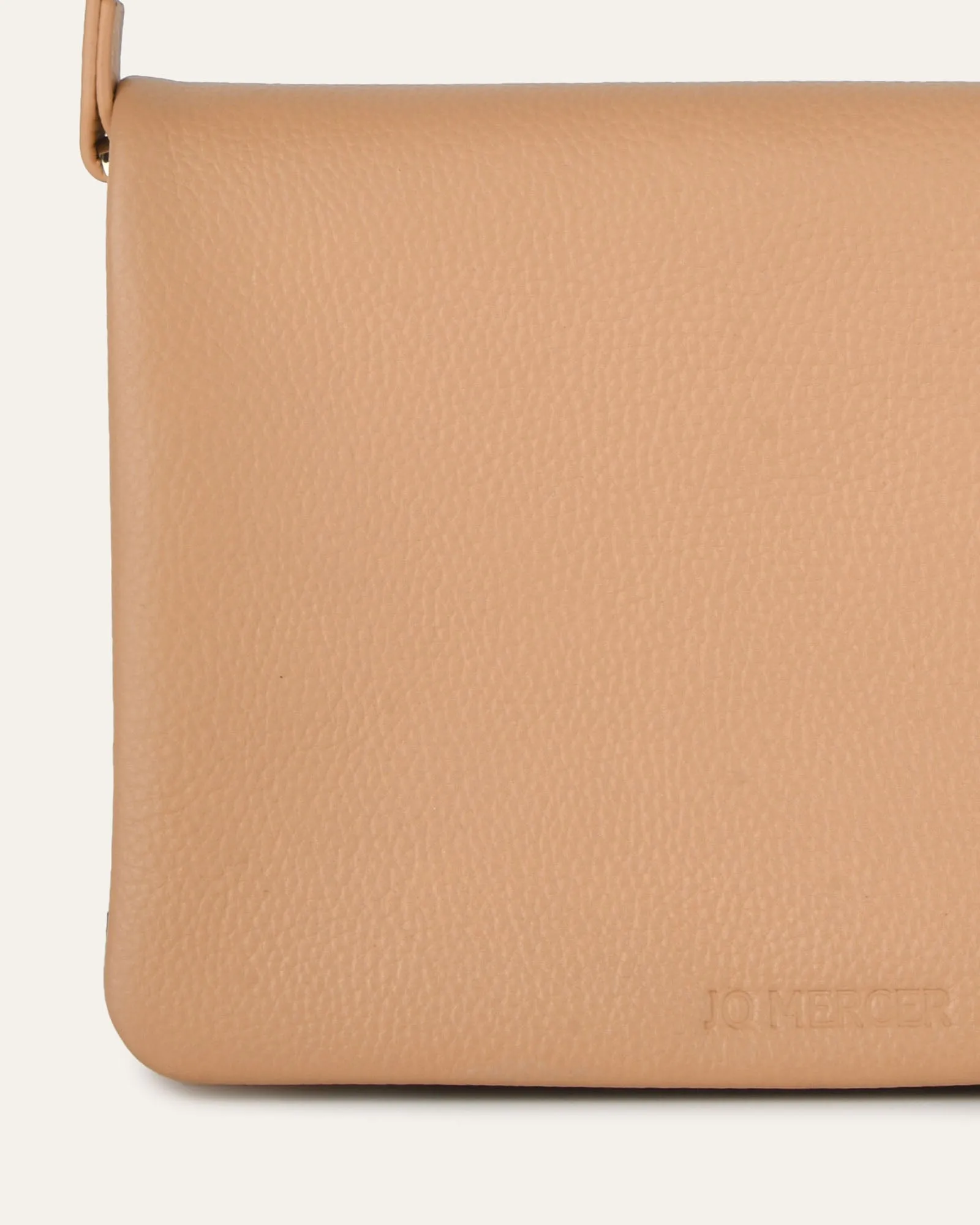 LUISA CROSSBODY BAG CASHEW LEATHER sold by Jo Mercer product image thumbnail 3