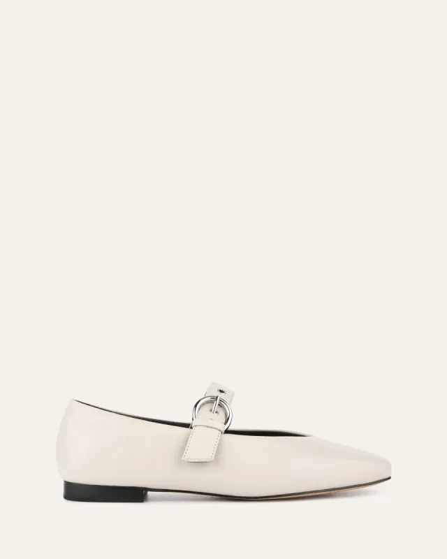 ANNABELLE CASUAL FLATS BONE LEATHER sold by Jo Mercer