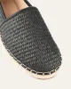 OAKLEY LOAFERS BLACK RAFFIA sold by Jo Mercer