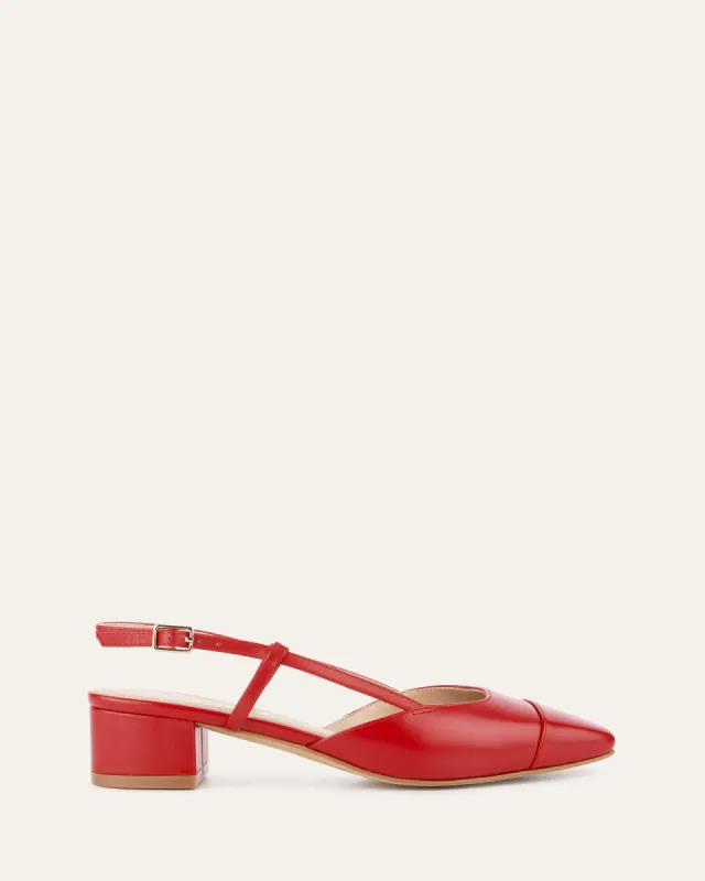 FRANCESCA LOW HEELS SALSA LEATHER sold by Jo Mercer