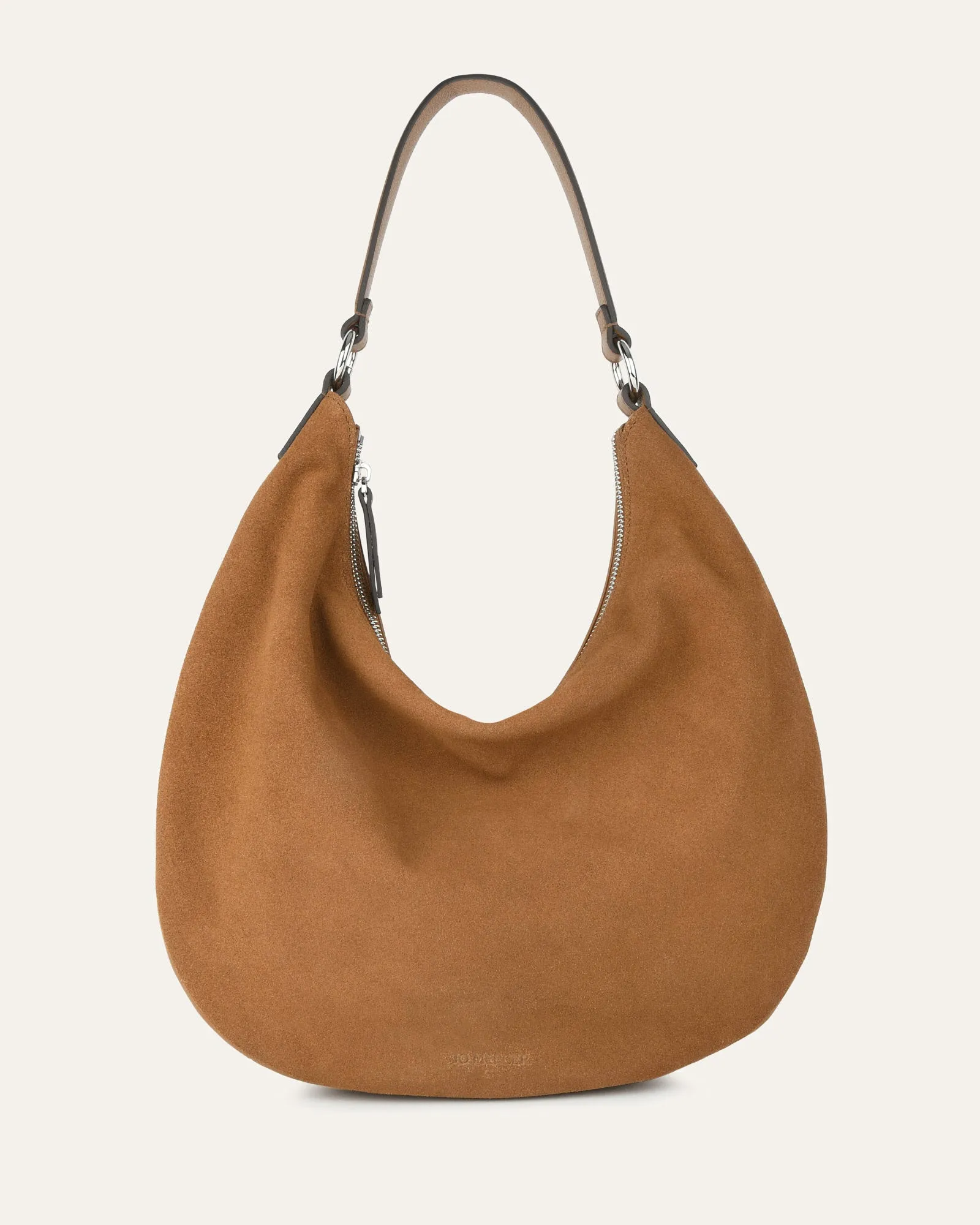 MARGO SHOULDER BAG BISCUIT SUEDE sold by Jo Mercer