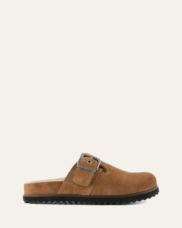 JUNO CASUAL FLATS BISCUIT SUEDE sold by Jo Mercer