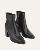 LUNA HIGH ANKLE BOOTS BLACK LEATHER sold by Jo Mercer