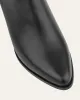LUNA HIGH ANKLE BOOTS BLACK LEATHER sold by Jo Mercer