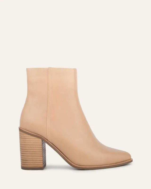 LUNA HIGH ANKLE BOOTS BUTTERSCOTCH LEATHER sold by Jo Mercer