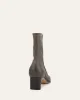 QUINCE MID ANKLE BOOTS DARK OLIVE LEATHER sold by Jo Mercer