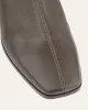 QUINCE MID ANKLE BOOTS DARK OLIVE LEATHER sold by Jo Mercer
