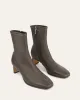 QUINCE MID ANKLE BOOTS DARK OLIVE LEATHER sold by Jo Mercer