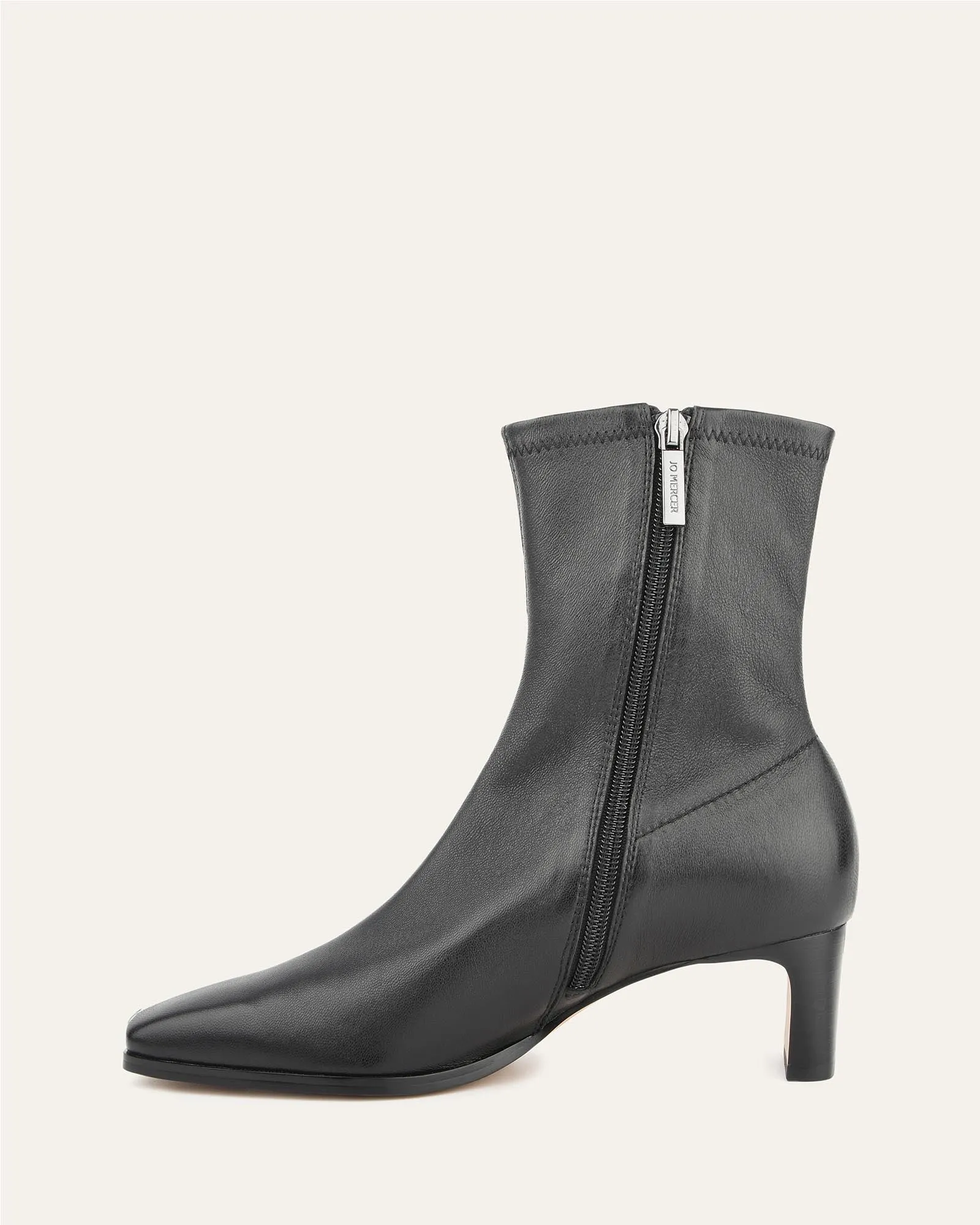 QUINCE MID ANKLE BOOTS BLACK LEATHER sold by Jo Mercer product image thumbnail 5