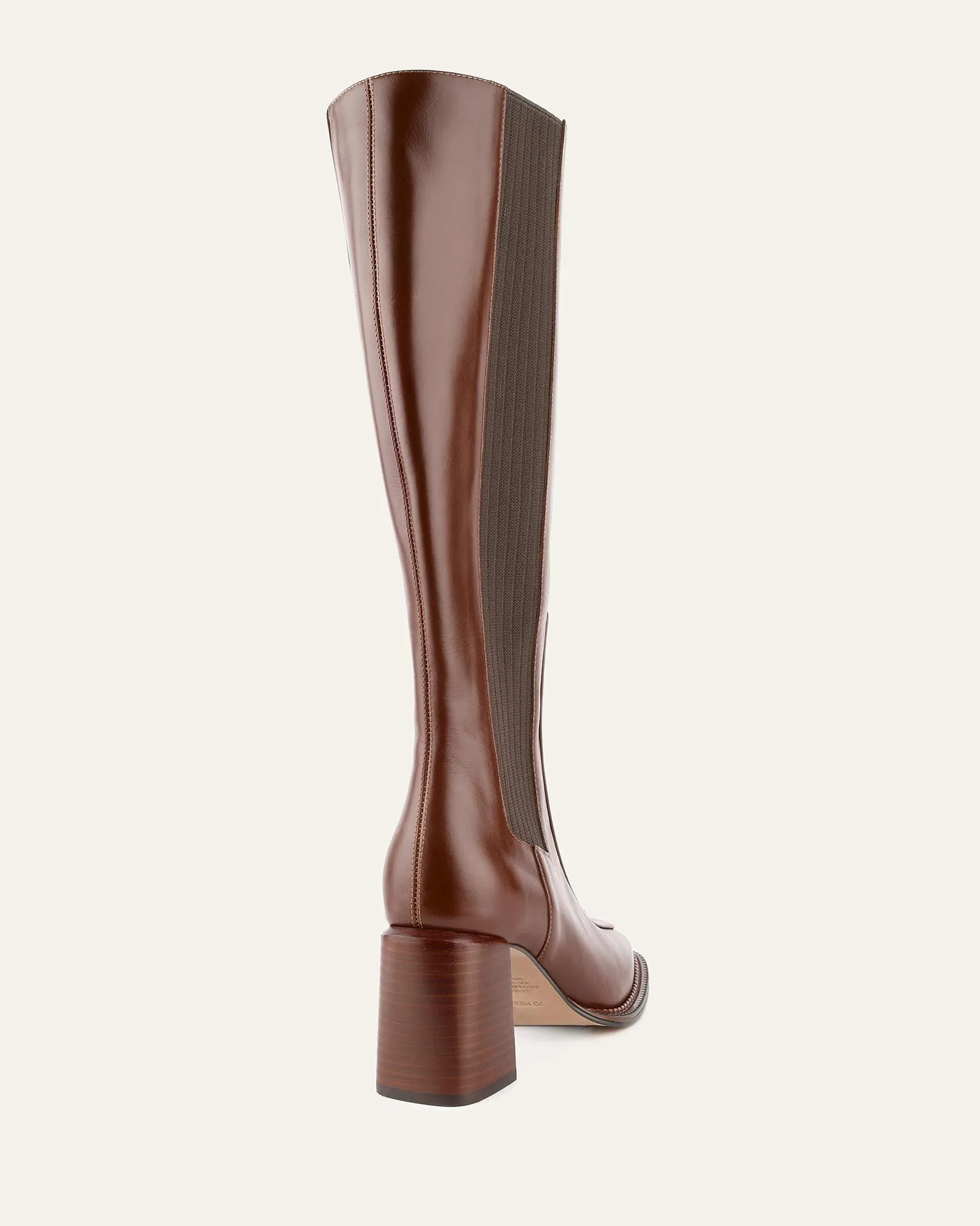 DIVINE KNEE BOOTS DARK CHOC LEATHER sold by Jo Mercer product image thumbnail 4