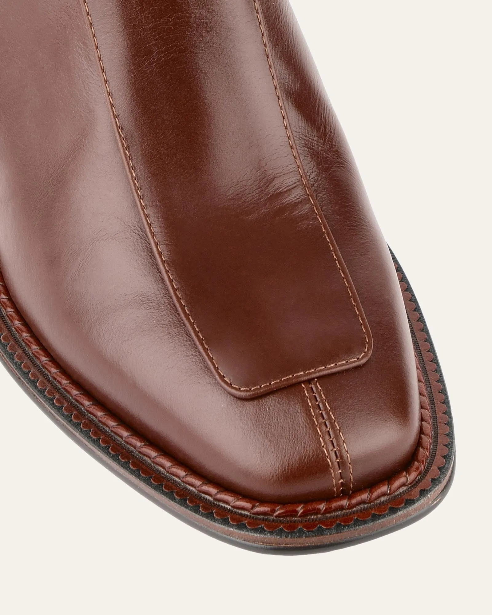 DIVINE KNEE BOOTS DARK CHOC LEATHER sold by Jo Mercer product image thumbnail 3