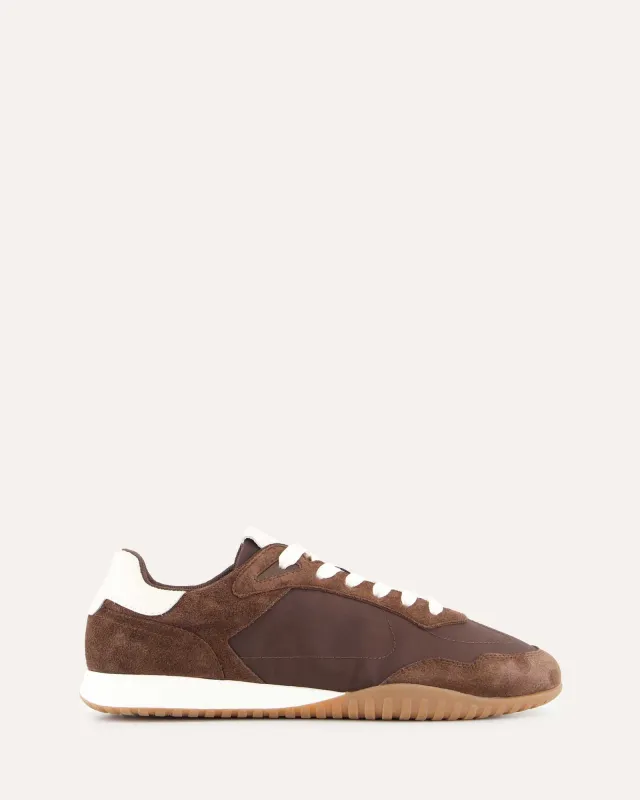 GRETA SNEAKERS CHOCOLATE MULTI sold by Jo Mercer