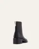 MASON FLAT ANKLE BOOTS BLACK LEATHER sold by Jo Mercer