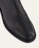 MASON FLAT ANKLE BOOTS BLACK LEATHER sold by Jo Mercer
