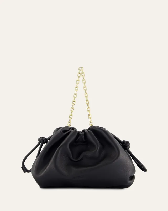 PIPPA CROSSBODY BAG BLACK LEATHER sold by Jo Mercer