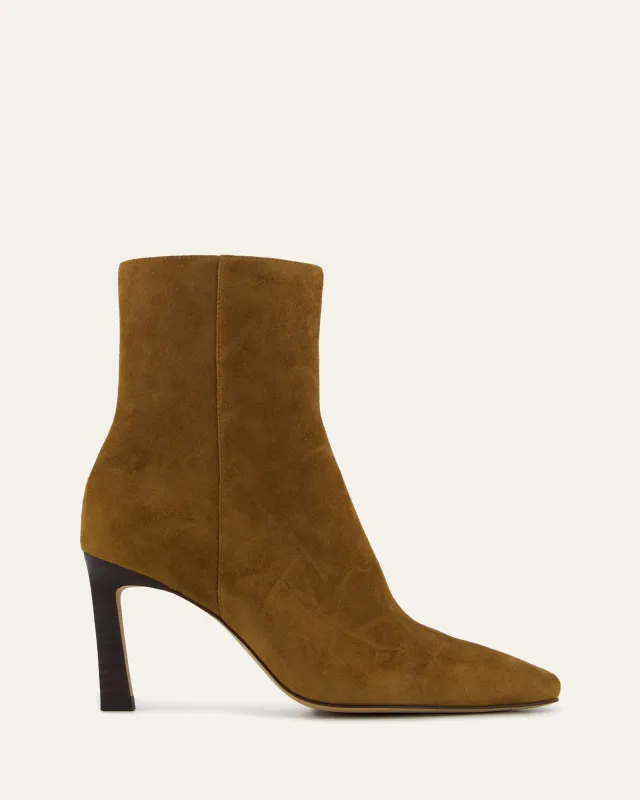 NESSIE MID ANKLE BOOTS BISCUIT SUEDE sold by Jo Mercer