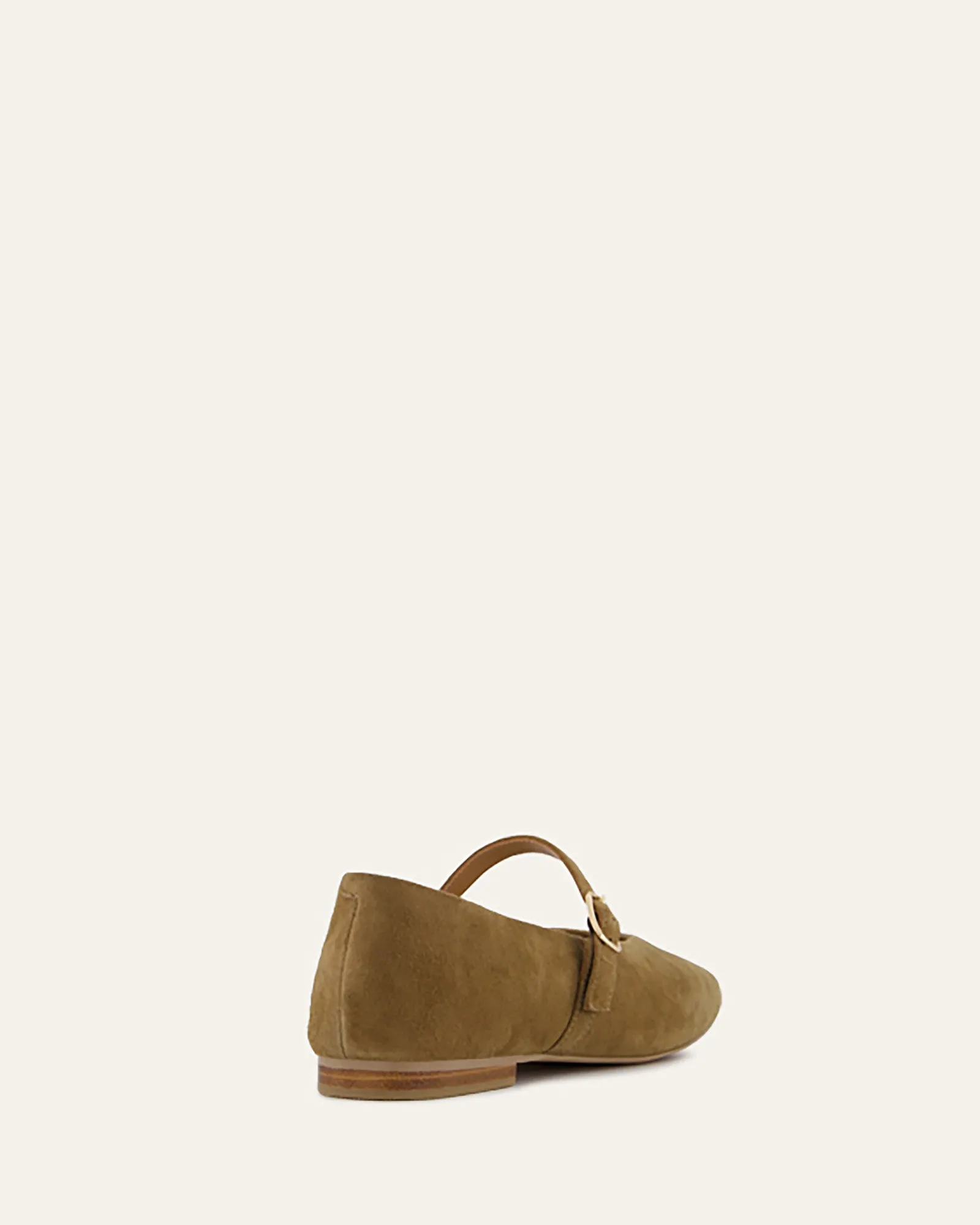APRIL CASUAL FLATS BARK SUEDE sold by Jo Mercer product image thumbnail 4