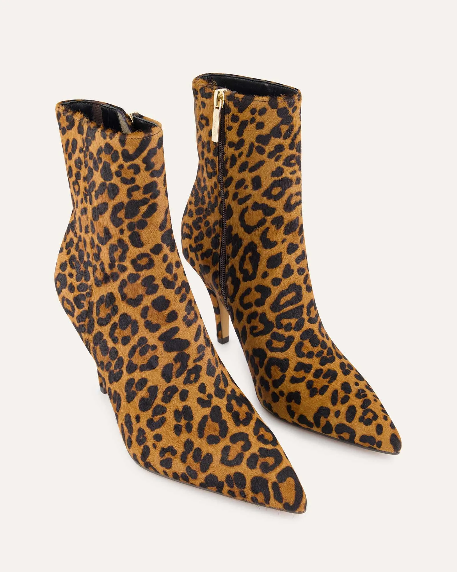 LOTTIE HIGH ANKLE BOOTS LEOPARD PRINT LEATHER sold by Jo Mercer product image thumbnail 2