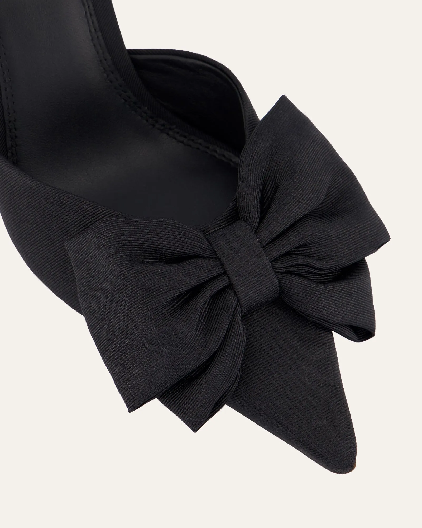 ARIELLE HIGH HEELS BLACK TEXTILE sold by Jo Mercer product image thumbnail 3