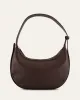 TAYA SHOULDER BAG BITTER CHOC LEATHER sold by Jo Mercer