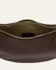 TAYA SHOULDER BAG BITTER CHOC LEATHER sold by Jo Mercer