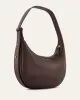 TAYA SHOULDER BAG BITTER CHOC LEATHER sold by Jo Mercer