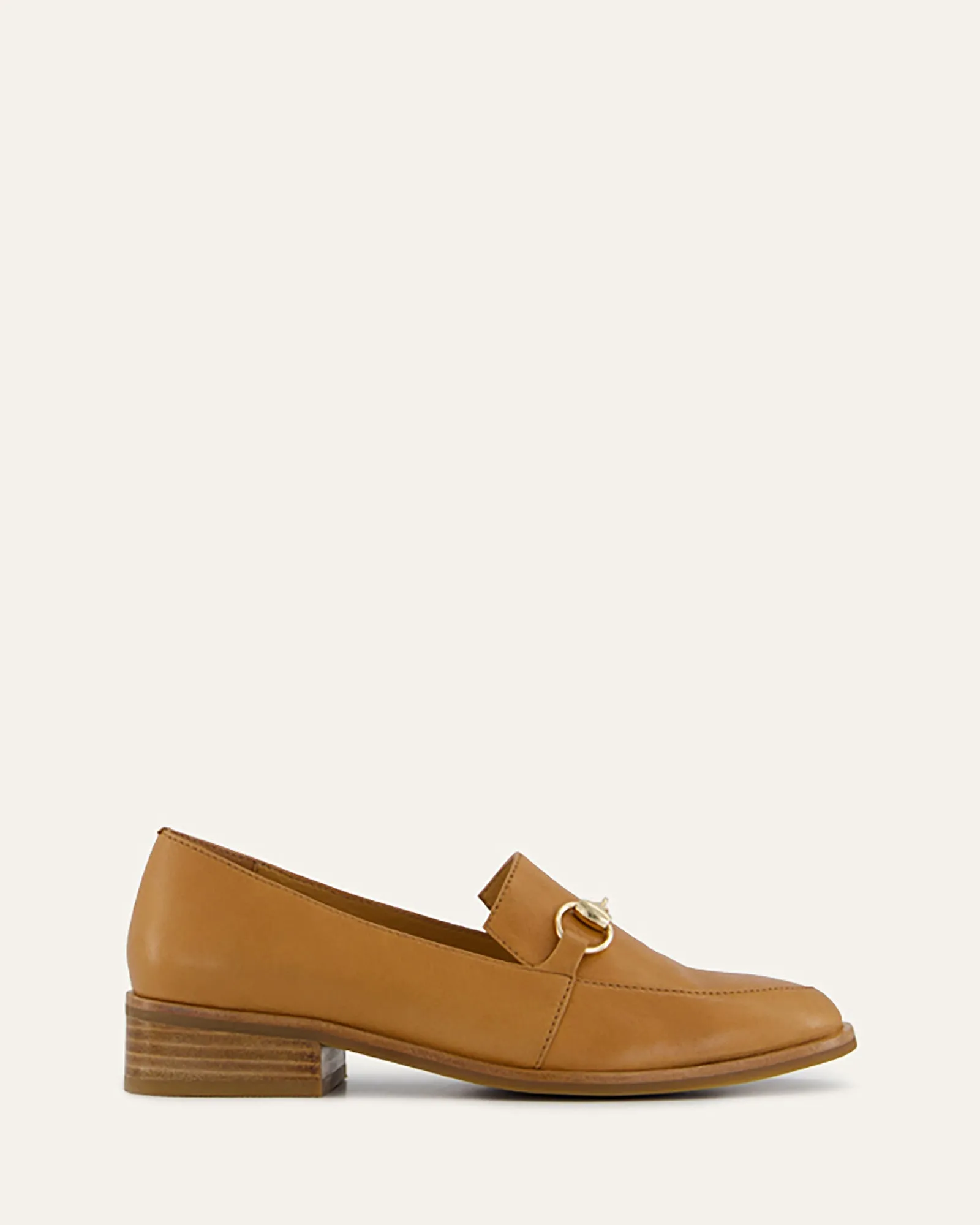 ROWAN LOAFERS TAN LEATHER sold by Jo Mercer